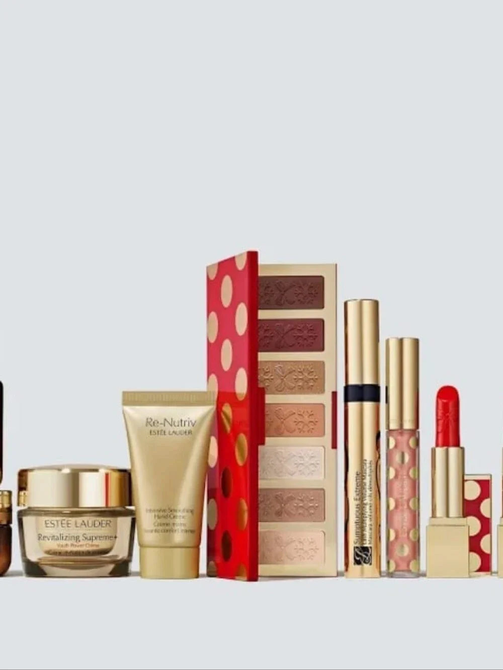 Estee Lauder elegant red